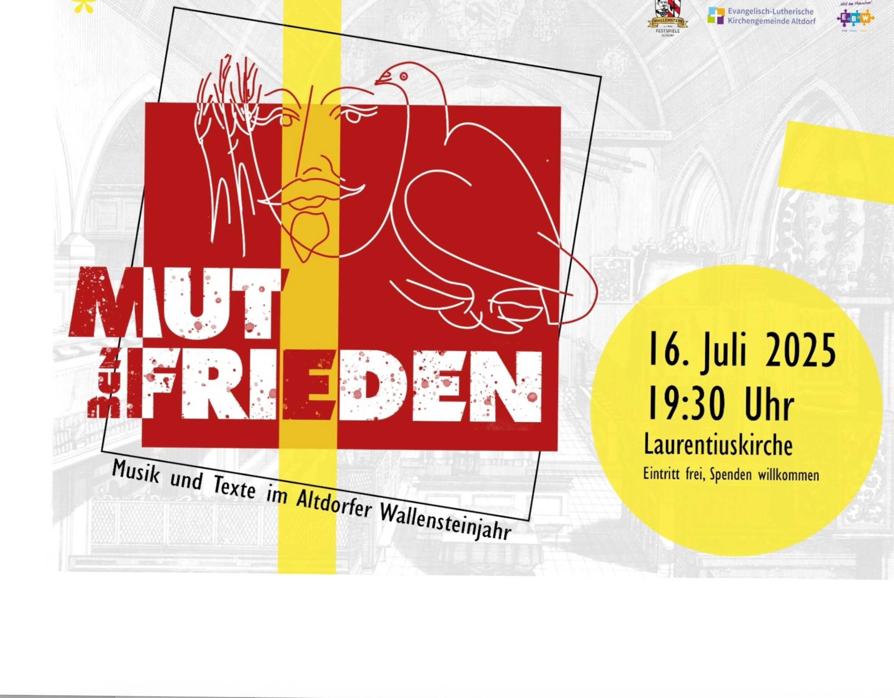 Offizielles Plakat zum Konzert