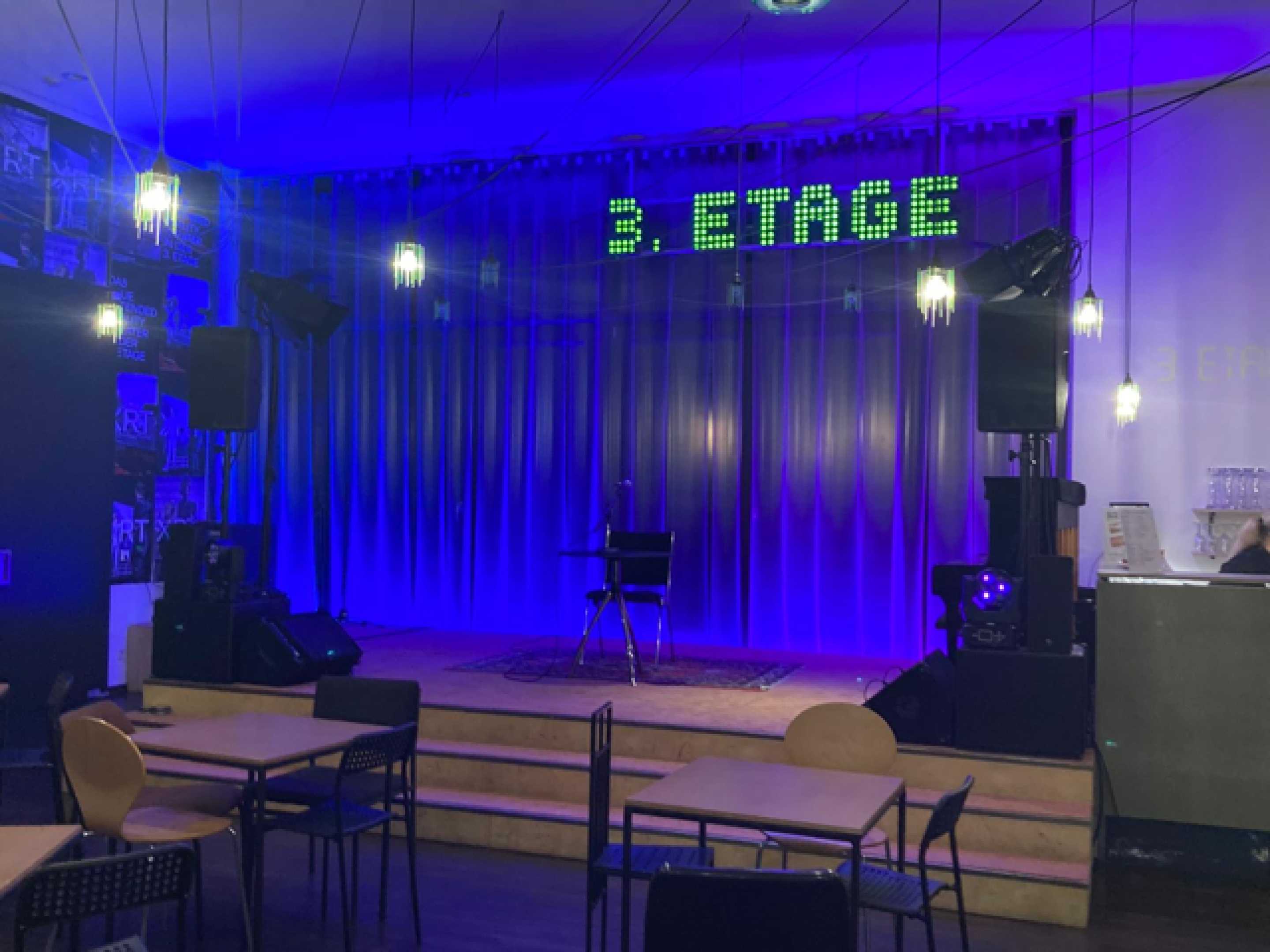 Wir spielen zum Auftakt der offenen Bühne „SONGS & POETRY“