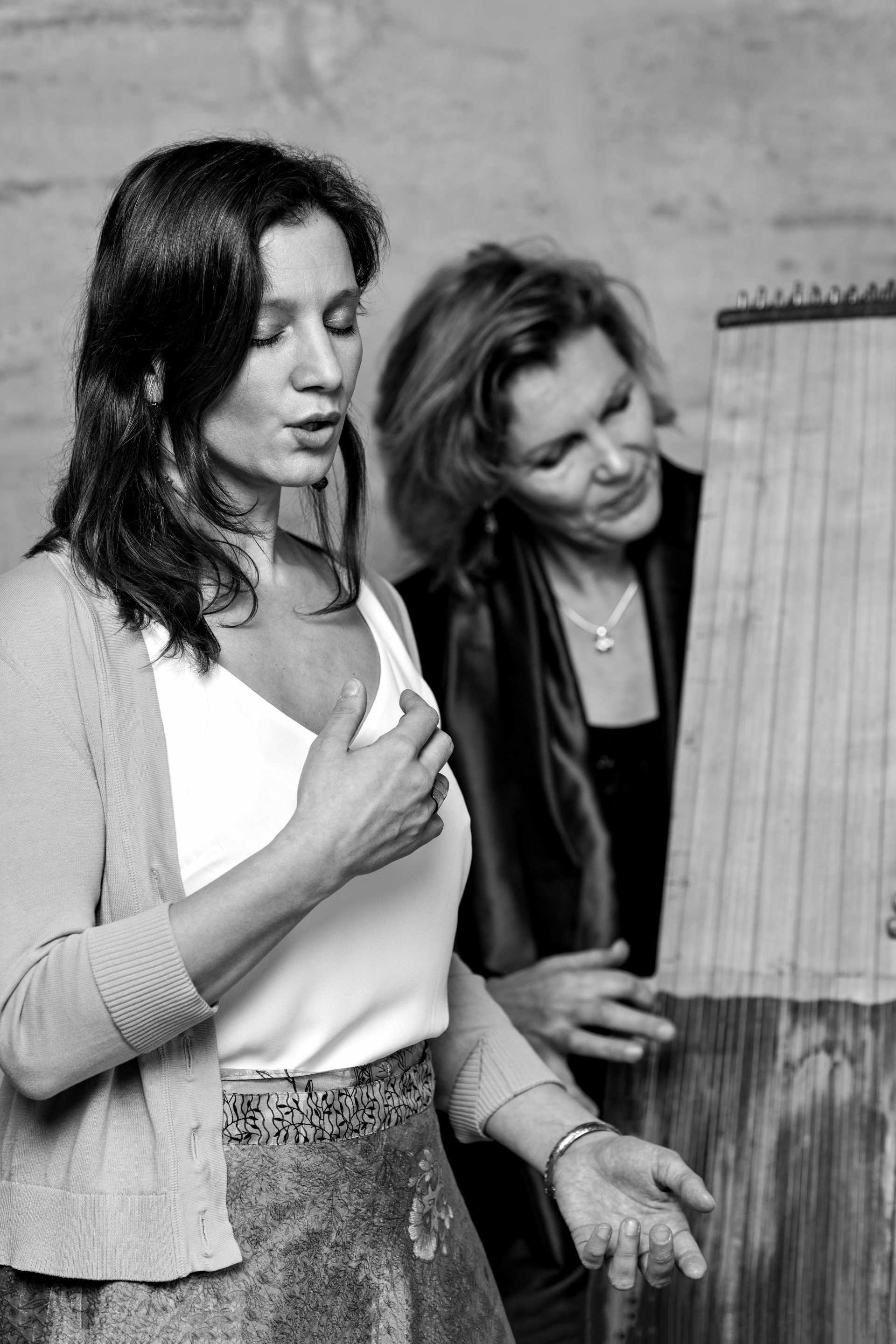 Rayka Wehner & Anna Späth. Foto: V. Schilling